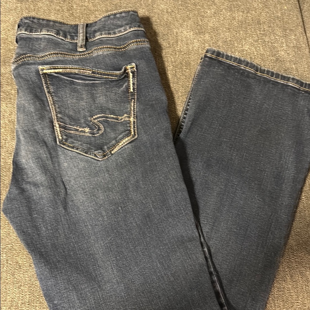 Silver Suki Boot Cut 34/33
